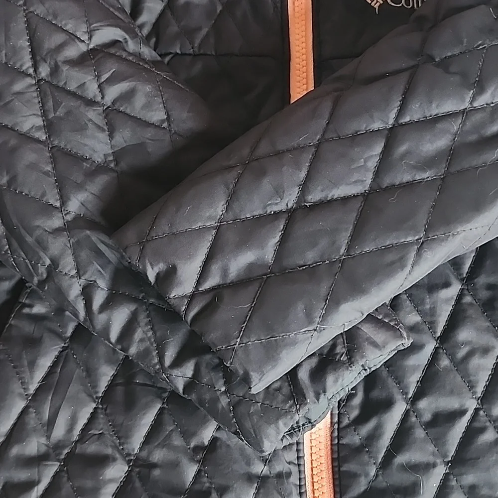 Columbia Bella Plush Quilted Insulated Hooded Jacket Coat Puffer Youth XXS (4-6)